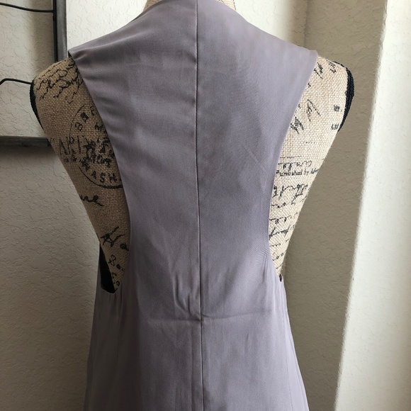 🍁 Potter's Pot Taupe Tunic- Length Waistcoat - Picture 2 of 4